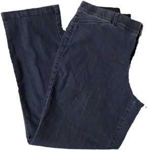 Khakis & Co. Tummy Slimming Jean Womens Size 16